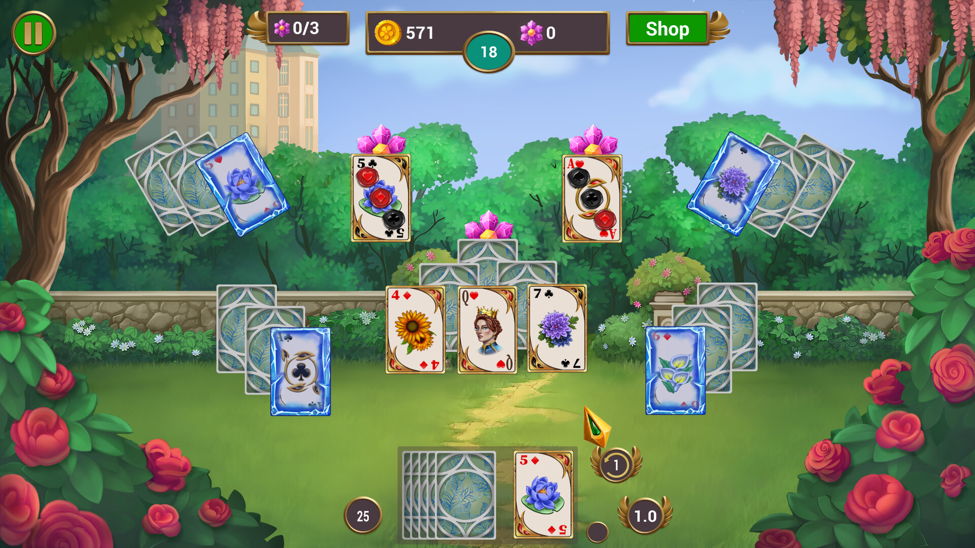 Solitaire Quest Garden Story v1.1 Free Download 9 solitaire-quest-garden-story-v1.1-screenshots